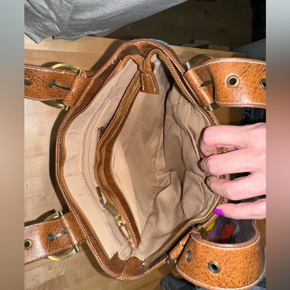 Vintage Y2K Upcycled Coach Patchwork Denim Tote Bag - Picture 3 of 7